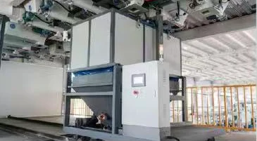 Material handling and batching equipment in the factory